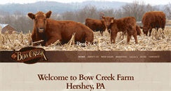 Desktop Screenshot of bowcreekfarm.com